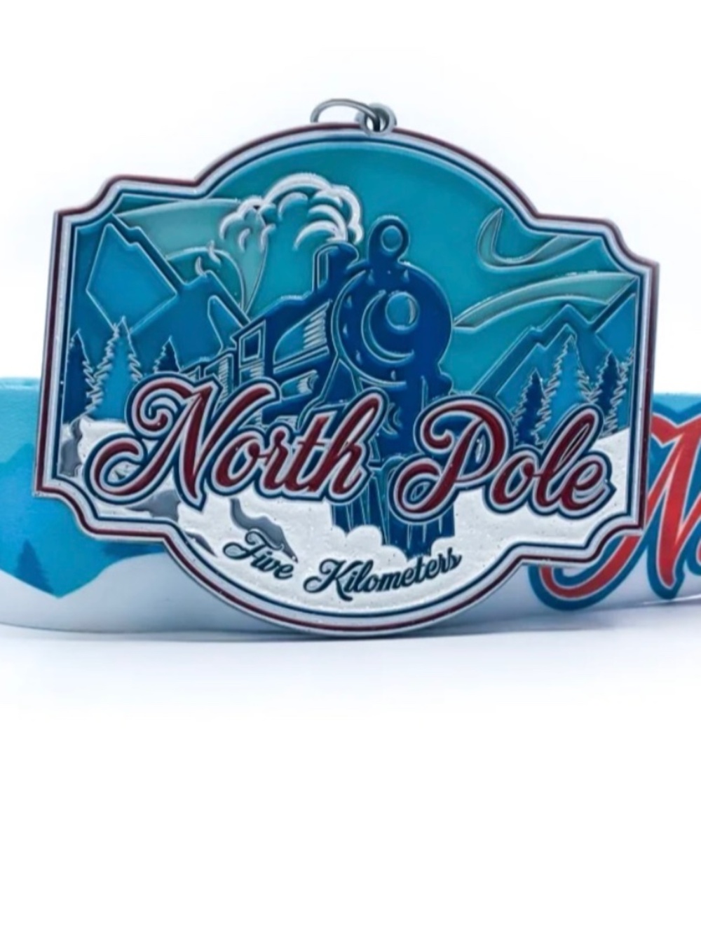 North Pole Virtual Challenge medal